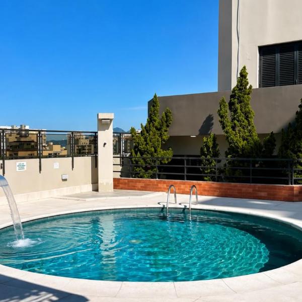 Flat em Hotel com Estacionamento Grátis e Piscina - Foto 4