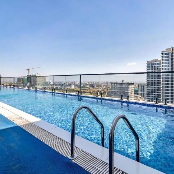 LuxuryRooftop&Views 2BR Westlands, Near Sarit, hotel din Nairobi