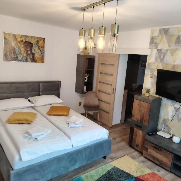 Bucur Residence Rupea - apartament modern cu 2 camere pentru 4 persoane, hotel en Rupea