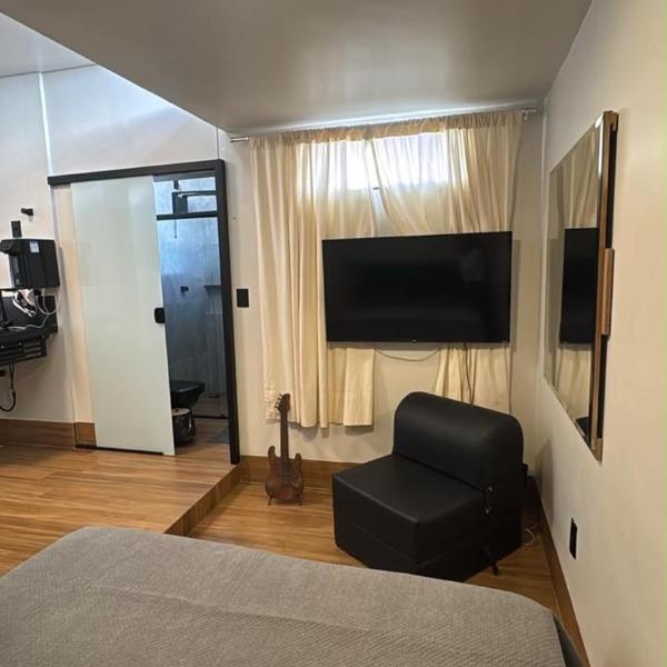4 Studio novo no centro com ar condicionado e tv UFLA, UNILAVRAS restaurantes padaria - Foto 2