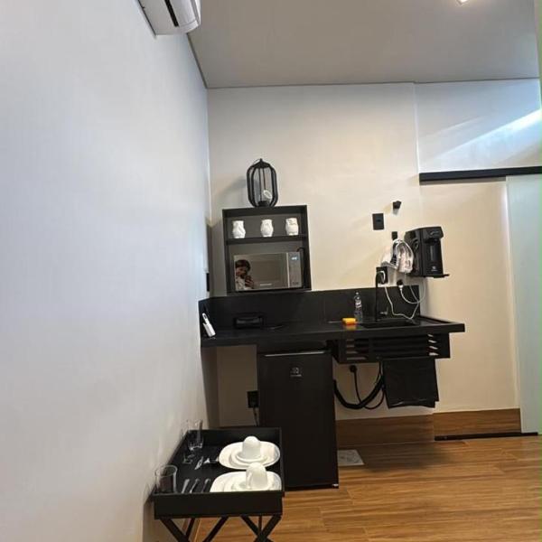 4 Studio novo no centro com ar condicionado e tv UFLA, UNILAVRAS restaurantes padaria - Foto 5