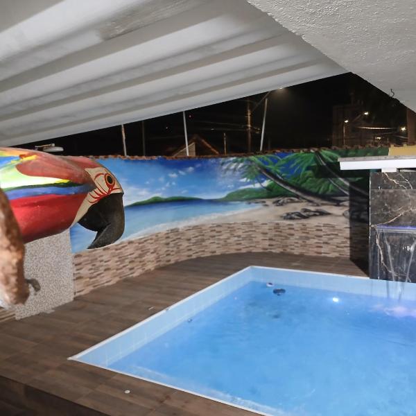 Casa com piscina praia grande Beach House