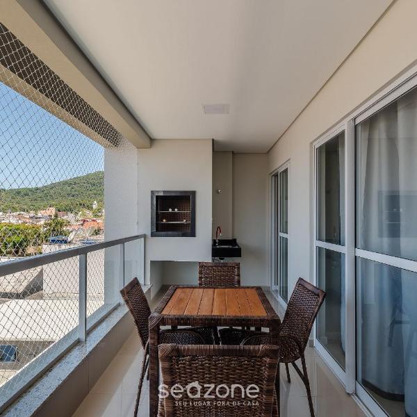 Apartamento c/ Churrasqueira 600m da Praia OBP0305