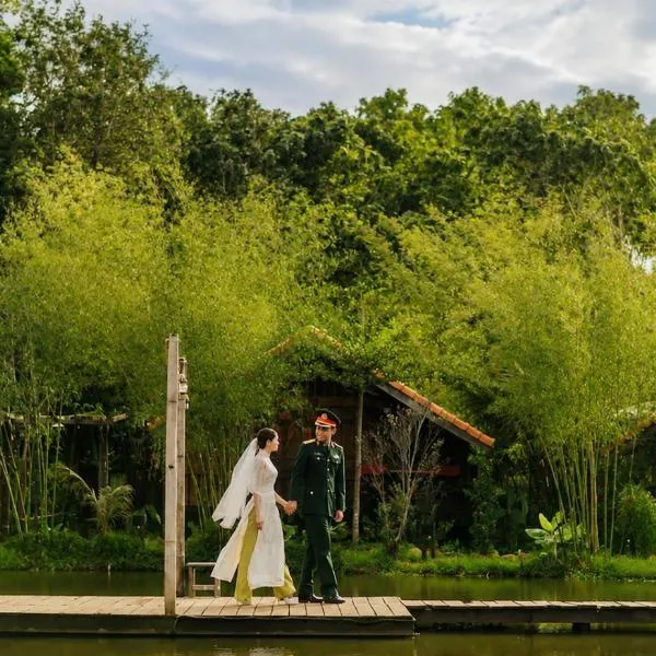 Mộc An Nhiên Farmstay, hotelli kohteessa Plây Ku