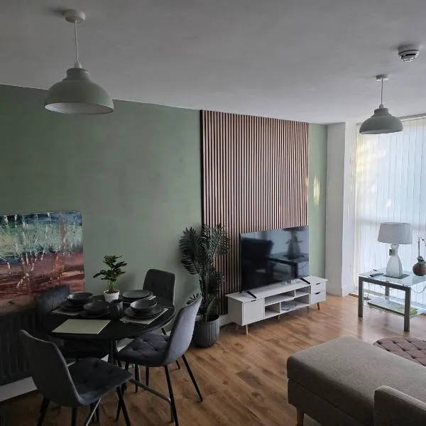 Modern 2 Bed 2 Bath City Apartment, hotel v mestu Birmingham