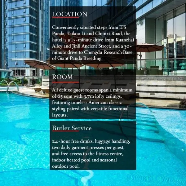 The St. Regis Chengdu, hotell sihtkohas Chengdu
