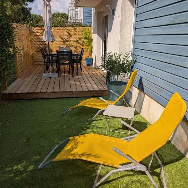 T3 Lumineux La Rochelle - Calme & Terrasse - 6 personnes - Parking, hótel í Lagord