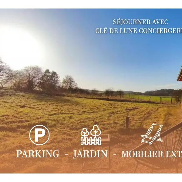Maison plain-pied Calme et Nature, hotel em Cuvier