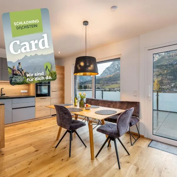 Drei Berge Panorama Suites - by myNests, hotell i Gröbming