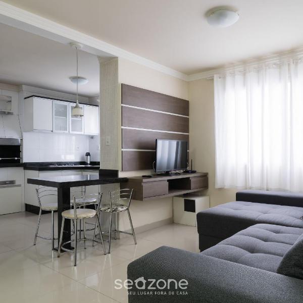 Apt 150m do mar 3qts, centro BC EAC1302