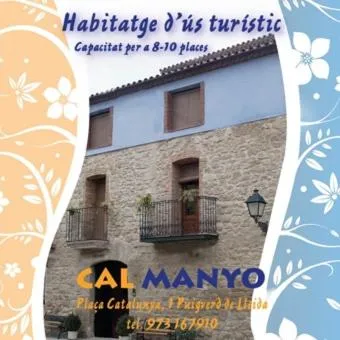 Cal Manyo, hotel in Castelldáns