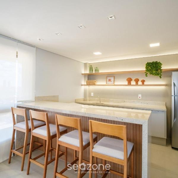 Conforto Vista Mar em Cond. c/ Piscina EDF1707 - Foto 5
