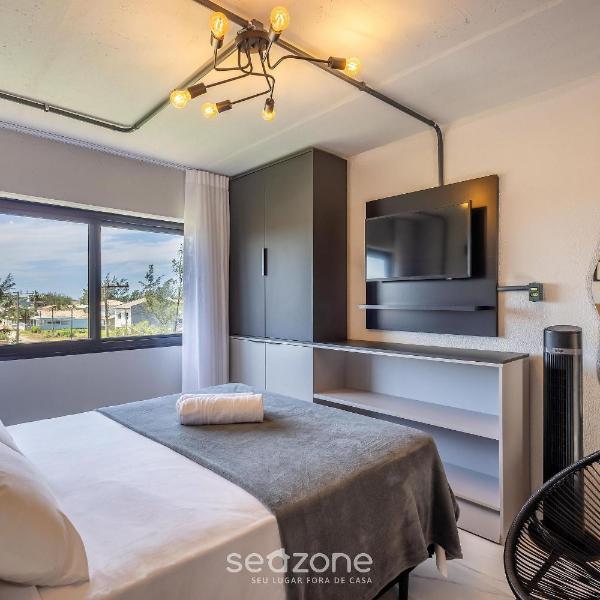 Loft c/ varanda a passos da praia - PLO0009 - Foto 2