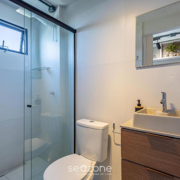 Loft c/ varanda a passos da praia - PLO0009 - Foto 3