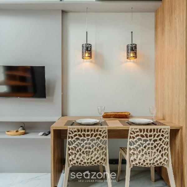 Loft c/ Varanda a 50m da Praia PLO0004 - Foto 4