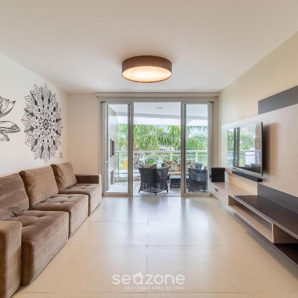 Apto em resort a 200m da praia Floripa-SC MHE0213