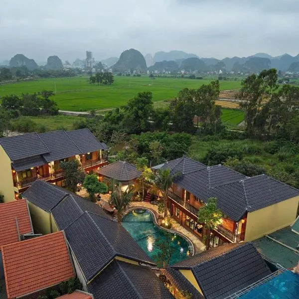 Tam Coc Green Vibes Retreat, hotel en Văn Lâm