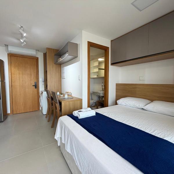 Estudio Novo Completo com Academia & Piscina