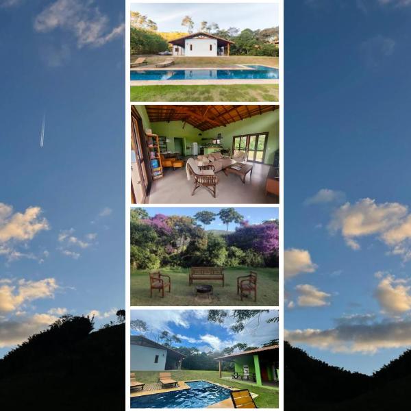 Casa de campo com piscina no Vale das Videiras