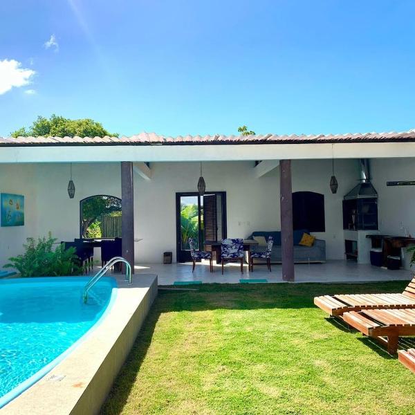 Casa luar do espelho, Na praia do espelho com piscina privativa com 3 suítes - Foto 4