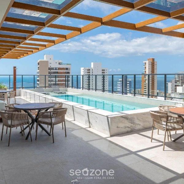 Apartamento a 400m da Praia da Barra BLB1306