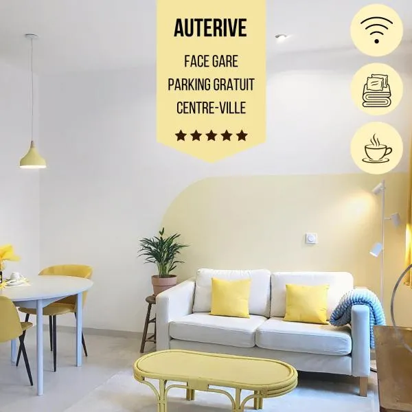 Évasions-Échappée, centre-ville, gare, hotel Auterive városában