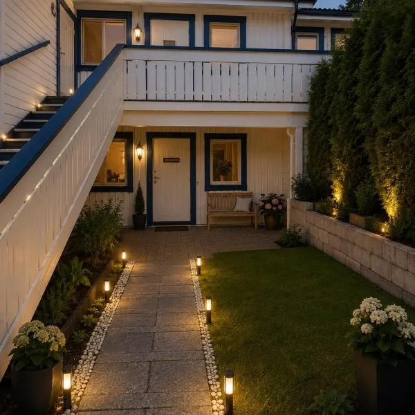 Entire Apartment in Asker near Oslo 2 Bedrooms, Kitchen, Terrace & Easy Bus and Train Access, hotel en Asker