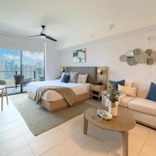 3512 Elegant Studio in Miami Downtown with a Pool and a 24-7 Gym, hotel u Majamiju