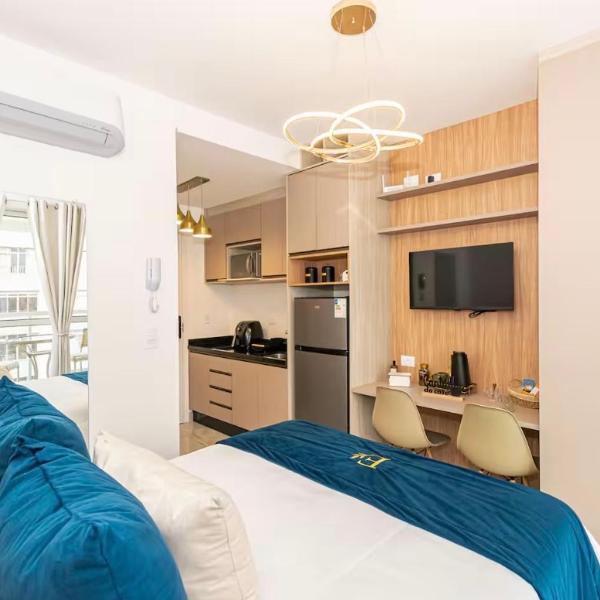 Essenza Manhattan Blue-Petroleum Luxury Studio /Centro Curitiba - Foto 4