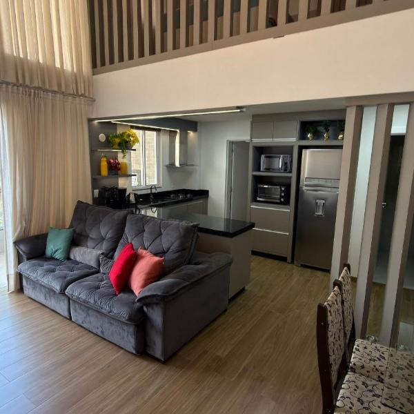 Duplex Prímulas|Climatizado,Churrasqueira,central - Foto 5