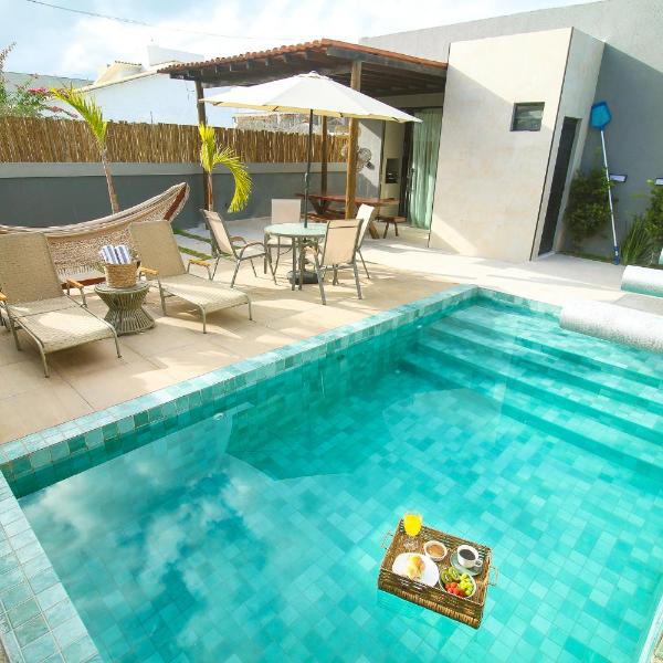 Casa MarFê Patacho - 4 suítes e piscina privativa - Staff incluído - Rota dos Milagres