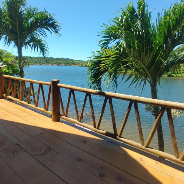 Casa Exclusiva na Lagoa Aruá - Vista 180 - Cinema à Beira d'Água - Praia do Forte