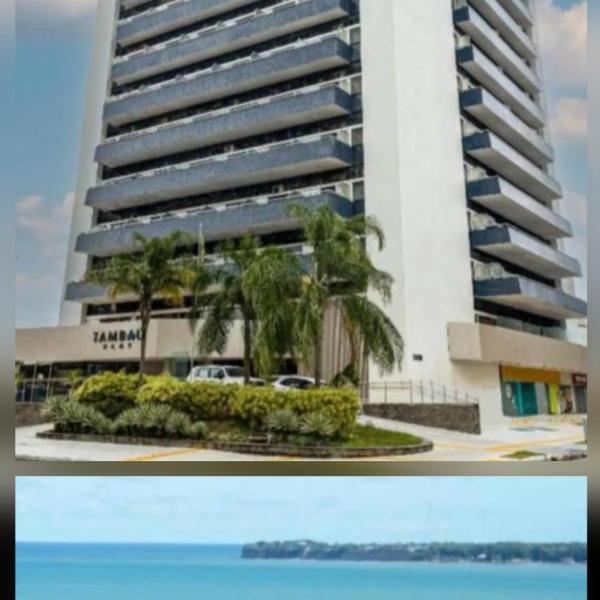 Particular no Hotel Tambau Flat 1 quarto varanda vista Mar