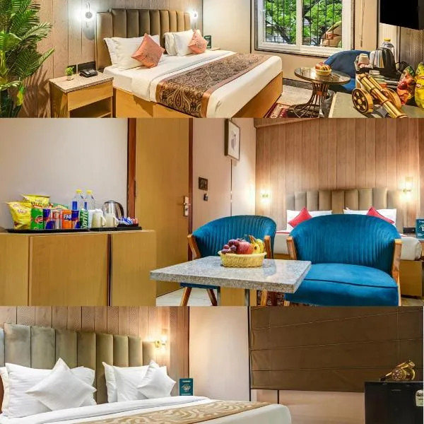 J Residency with Free Pickup from Nizamudin Railway Station 12 PM TO 6 PM, hotel u New Delhiju