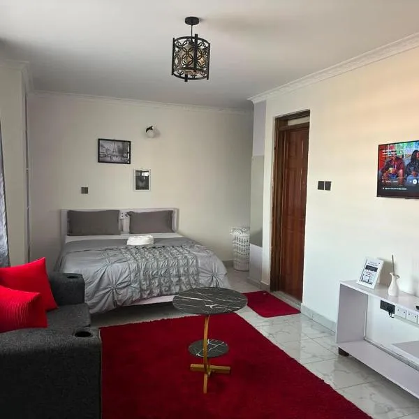 Zully Homestay Studio Apartment in Utawala Near JKIA Airport & SGR Terminus - Free Parking & Fast Wi-Fi โรงแรมในไนโรบี