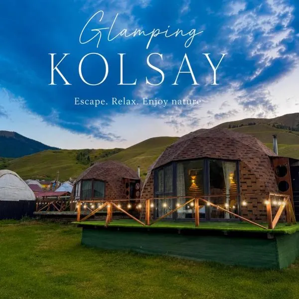 Kolsay Glampıng, Hotel in Kurmenty