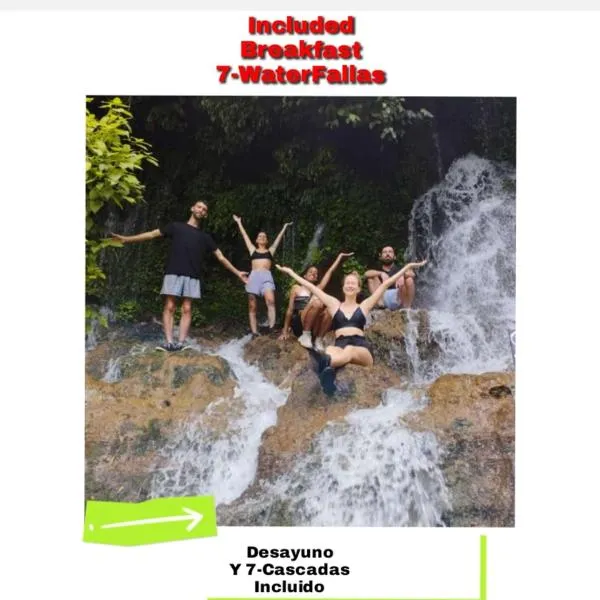Accomodation ,Scoter Rental & Tours 7Waterfalls, hotel u gradu 'Juayúa'