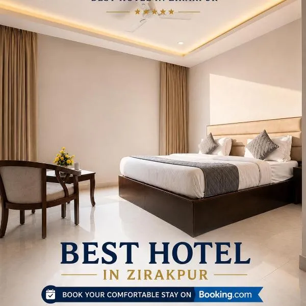 Hotel Near North View Park Zirakpur!! Best Budget Stay !!Free Parking!!Ambala Highway Chandigarh – hotel w mieście Zirakpur