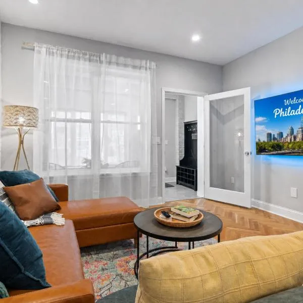 Spacious 3BR Near Art Museum Patio Gameroom, hotel in Philadelphia