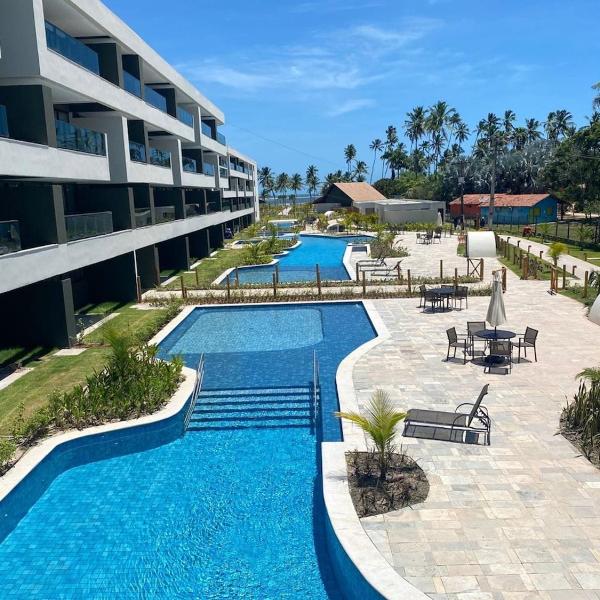 Flat de Alto Padrão à beira-mar em Carneiros