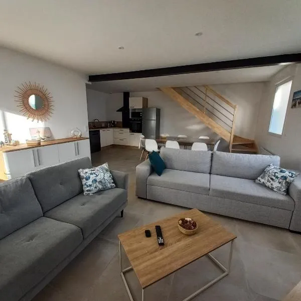 Maison 4 chambres neuve et conviviale à 200m de la mer !, hôtel à Noirmoutier-en-l'lle
