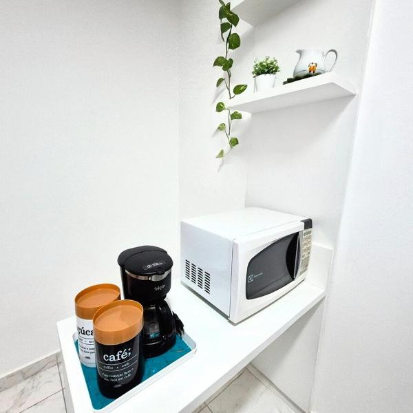 Apto com ar condicionado, wi-fi, enxoval completo e próximo ao Hospital Costa das Baleias - Foto 5