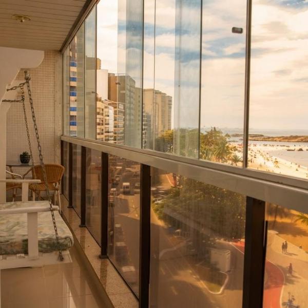 Apto Beira-Mar com Garagem na Praia da Costa - Foto 3