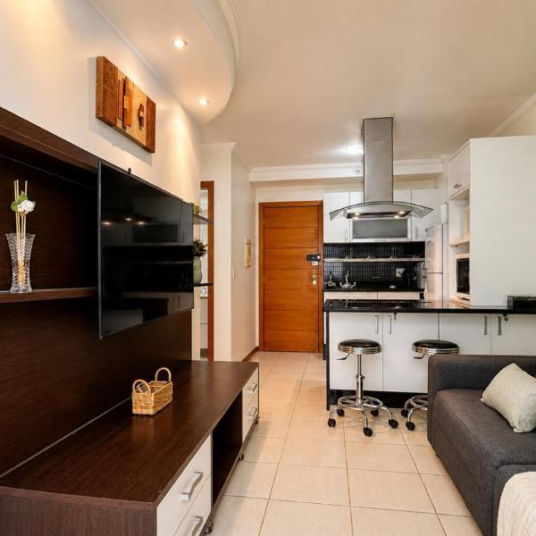 Biarritz 44m2, com Quarto e Sala, Varanda, Garagem