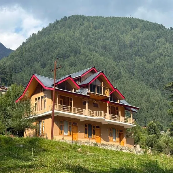 Flamingo Aur Maina Cafe and Stays - Jibhi, hotel a Jibhi
