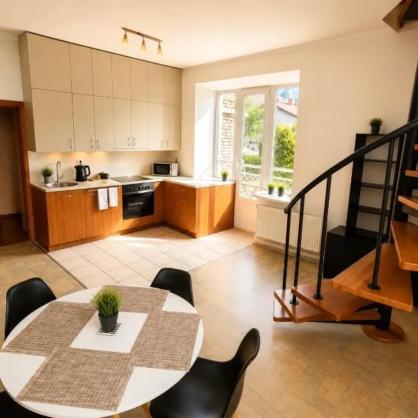 Central Duplex Apartment, hotel em Vilnius