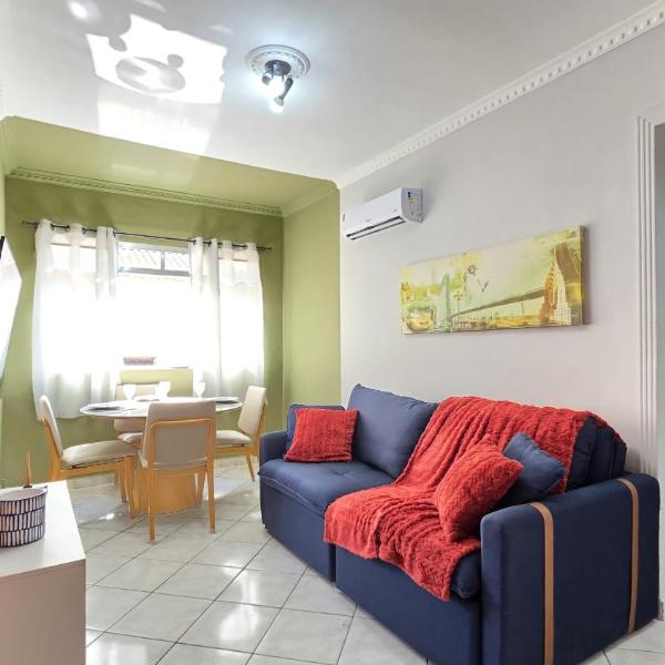 Apê na Tupi com Ar Condicionado nos Quartos e Sala, Garagem e a 100m da praia - Foto 2