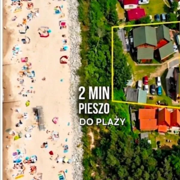 Pod Szklaną Wydmą - 2 min pieszo do plaży, hótel í Chłopy
