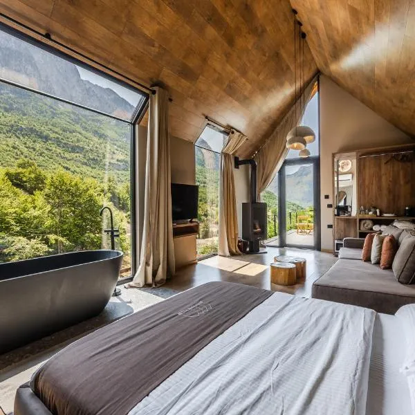 North Alpine Villas, hotel u gradu 'Bogë'