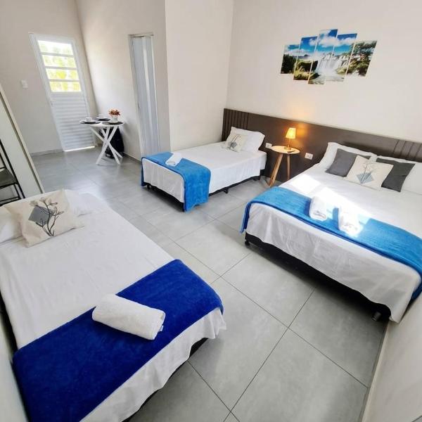Studio Cataratas com garagem e ar condicionado